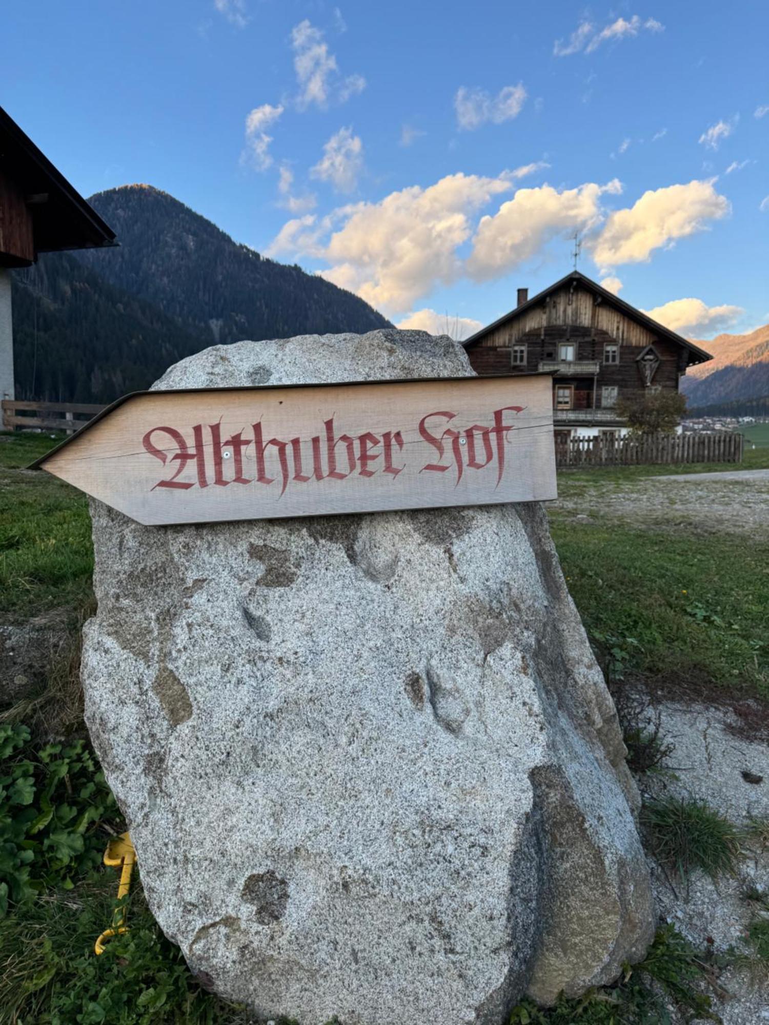 Althuberhof Appartement Planca di Sopra Buitenkant foto